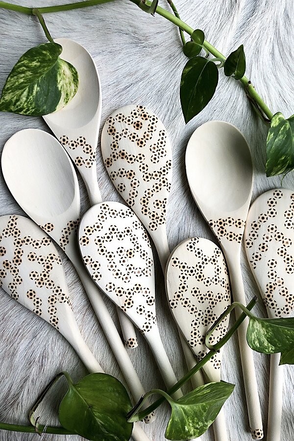 Honorable Oak Wood Burn Spoons