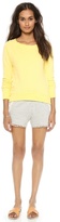 Thumbnail for your product : Pam & Gela High Low Twisted Neck Sweatshirt