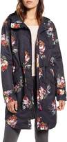Thumbnail for your product : Joules Loxley Floral Print Waterproof Hooded Raincoat