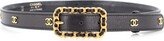 Thumbnail for your product : Chanel Vintage Multi CC Chain Buckle Belt Leather Thin 65