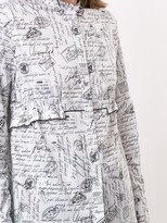 Thumbnail for your product : PortsPURE Handwriting Print Shirt