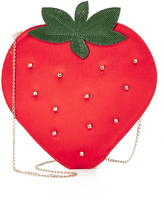 Thumbnail for your product : Charlotte Olympia Strawberry Pouch