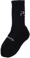 Thumbnail for your product : Balenciaga Logo Cotton Blend Sport Socks