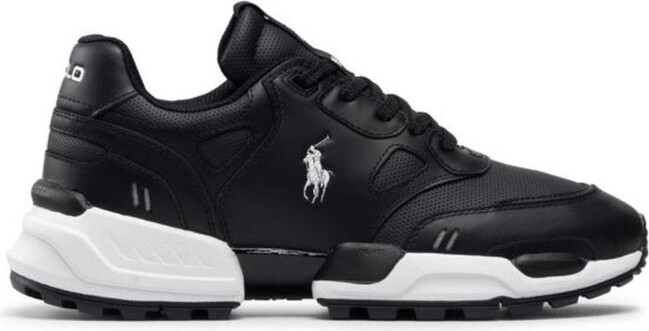 Polo Ralph Lauren Logo Embroidered Lace-Up Sneakers