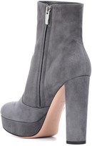 Thumbnail for your product : Gianvito Rossi Brook suede ankle boots