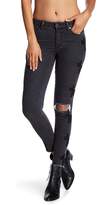 Thumbnail for your product : Genetic Los Angeles Elle Dog Patch Distressed Ankle Skinny Jeans