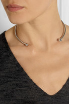 Thumbnail for your product : Jennifer Fisher Ball silver-plated choker