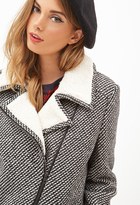 Thumbnail for your product : Forever 21 Tweed Moto Jacket