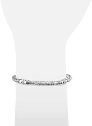 Orlando Orlandini Capriccio - Diamond 18K White Gold Chain Snake Bracelet