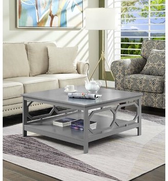 Beachcrest HomeTM Sager Coffee Table with Storage Beachcrest Home Color: Gray
