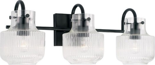 Capital Lighting CapitalLightingNyla3-LightVanityinMatteBlack
