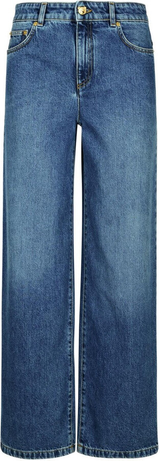 Blue Cotton Jeans