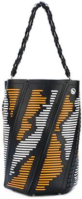Proenza Schouler striped Hex tote bag