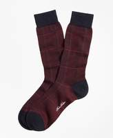 Thumbnail for your product : Brooks Brothers Glen Plaid Crew Socks