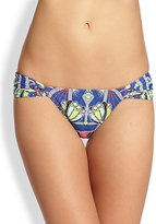 Thumbnail for your product : Mara Hoffman Garlands Ruched Bikini Bottom