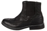 Thumbnail for your product : AllSaints Leather Chelsea Boots Black