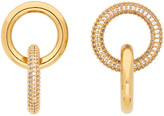 Thumbnail for your product : Numbering Gold #992 Hoop Earrings
