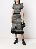 Thumbnail for your product : Alice + Olivia Julia knitted midi dress