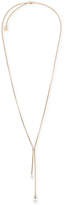 Thumbnail for your product : Michael Kors Pavé Imitation Pearl Lariat Necklace