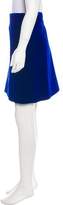 Thumbnail for your product : Jaeger Velvet Mini Skirt