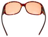 Thumbnail for your product : Dolce & Gabbana Tortoiseshell Logo Sunglasses