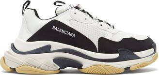 Balenciaga Triple S Mesh Trainers Mens Nude Shopstyle