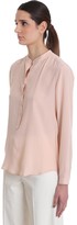 Thumbnail for your product : Stella McCartney Eva Shirt Blouse In Rose-pink Silk