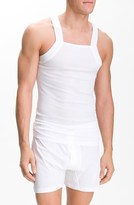 Thumbnail for your product : 2xist Square Cut Pima Cotton Tank