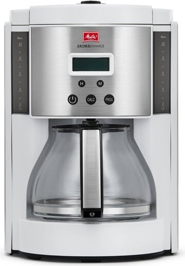 Melitta MelittaAromaEnhanceCoffeeMakerGlassCarafe10-cup:ProgrammableDripMachine,AutomaticShut-Off,LCDDisplay