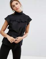 Thumbnail for your product : Gestuz Janet Silk High Neck Victorian Blouse