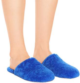 Marni Shearling slippers