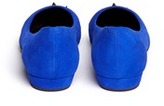 Thumbnail for your product : Nobrand 'Yvette' stud metal toe cap suede flats