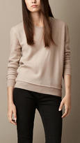 Thumbnail for your product : Burberry Felted Merino Wool Sweater