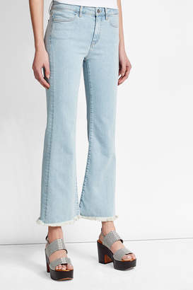MiH Jeans High-Waisted Cropped Flare Jeans