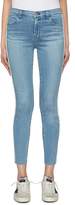 Thumbnail for your product : J Brand 'Alana' stripe outseam skinny jeans