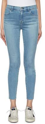 J Brand 'Alana' stripe outseam skinny jeans