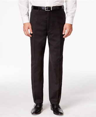 Shaquille O'Neal Collection Brown Neat Big and Tall Pants Created for Macy's