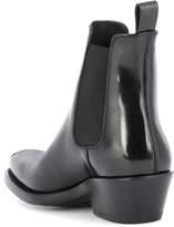 Thumbnail for your product : Calvin Klein Western Claire leather ankle boots