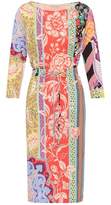 Etro Floral-printed silk dress 