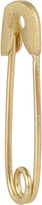 Thumbnail for your product : Ileana Makri IAM by Safety Pin gold earring