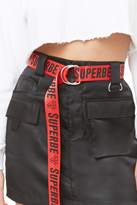 Thumbnail for your product : Forever 21 Superbe Graphic D-Ring Belt