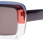 Thumbnail for your product : Marni Rothko Square Frame Sunglasses - Womens - Blue Multi