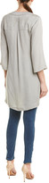 Thumbnail for your product : Richard Quinn Embroidered Silk-Blend Tunic