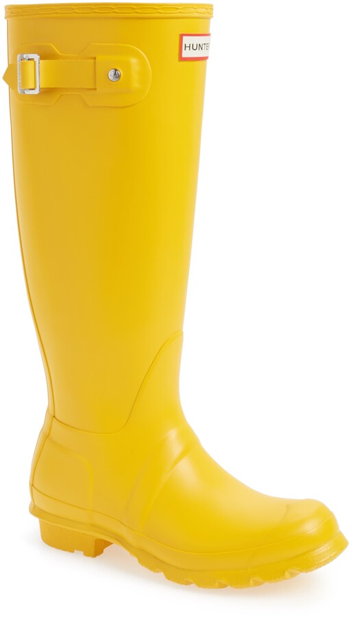 cheap yellow rain boots