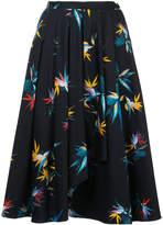 Thumbnail for your product : Jason Wu floral print A-line skirt