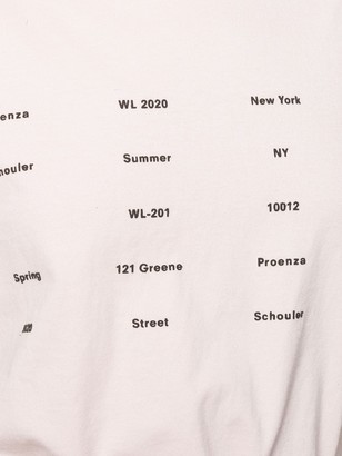 Proenza Schouler White Label printed T-shirt