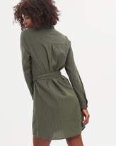 Thumbnail for your product : Atmos & Here ICONIC EXCLUSIVE - Hazel Cotton Shirt Dress