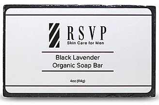 rsvp Skin Care for Men Black Lavender Organic Soap Bar