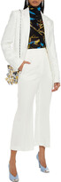 Thumbnail for your product : Emilio Pucci Crepe kick-flare pants - White - IT 42