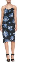 Thumbnail for your product : Tibi Floreale Midi-Length Slip Dress
